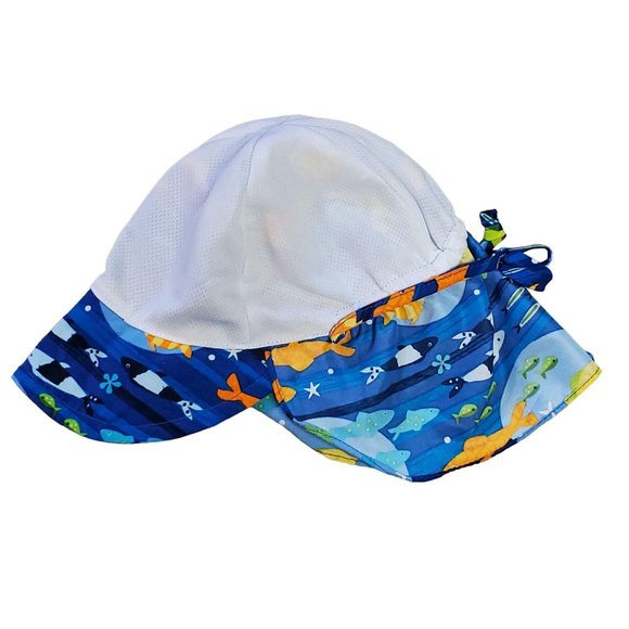 I-Play Hat and Swim Diaper Set 12 Months Blue - Picture 4 of 12